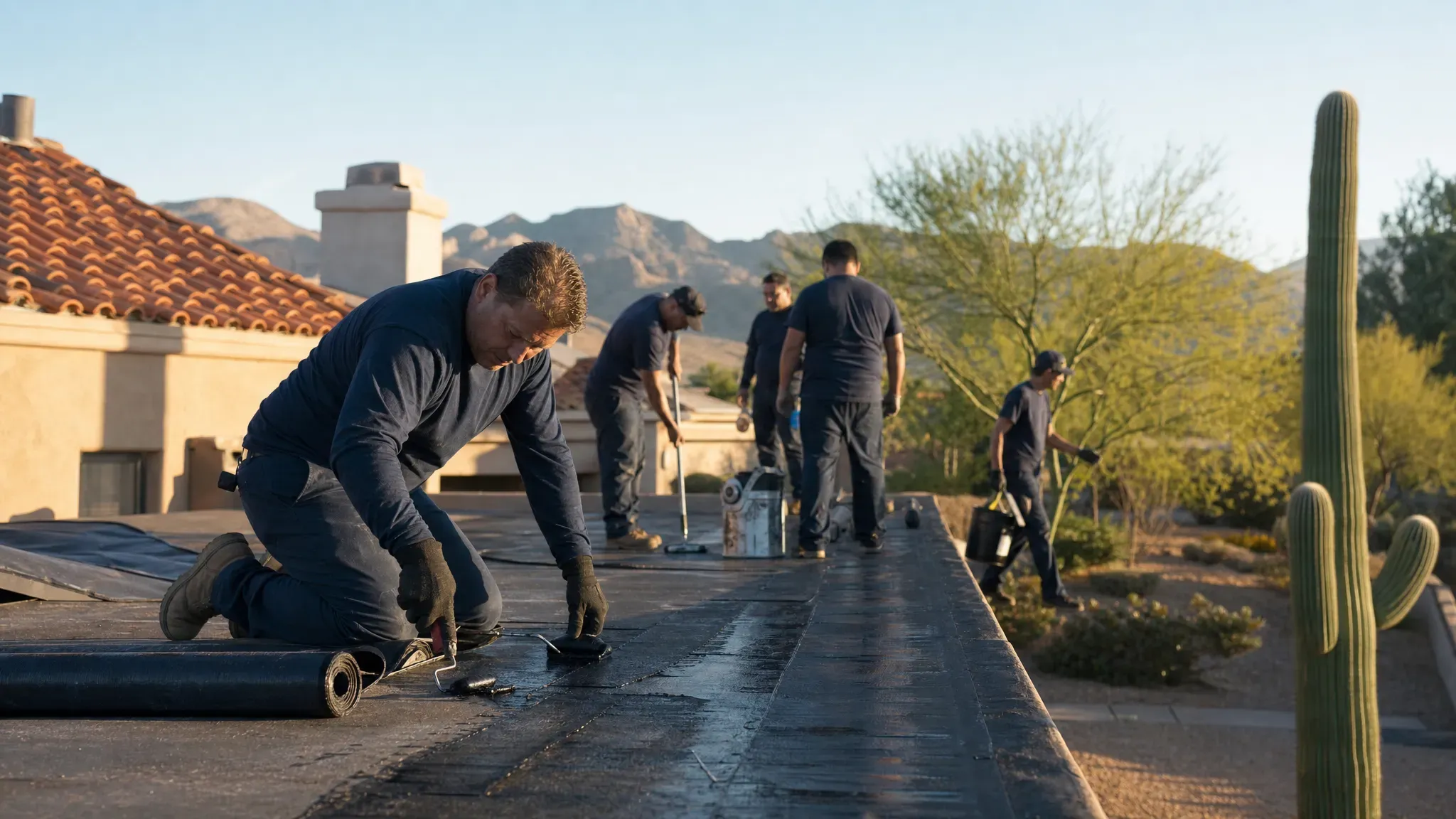 Flat Roof Repair in Phoenix Metro