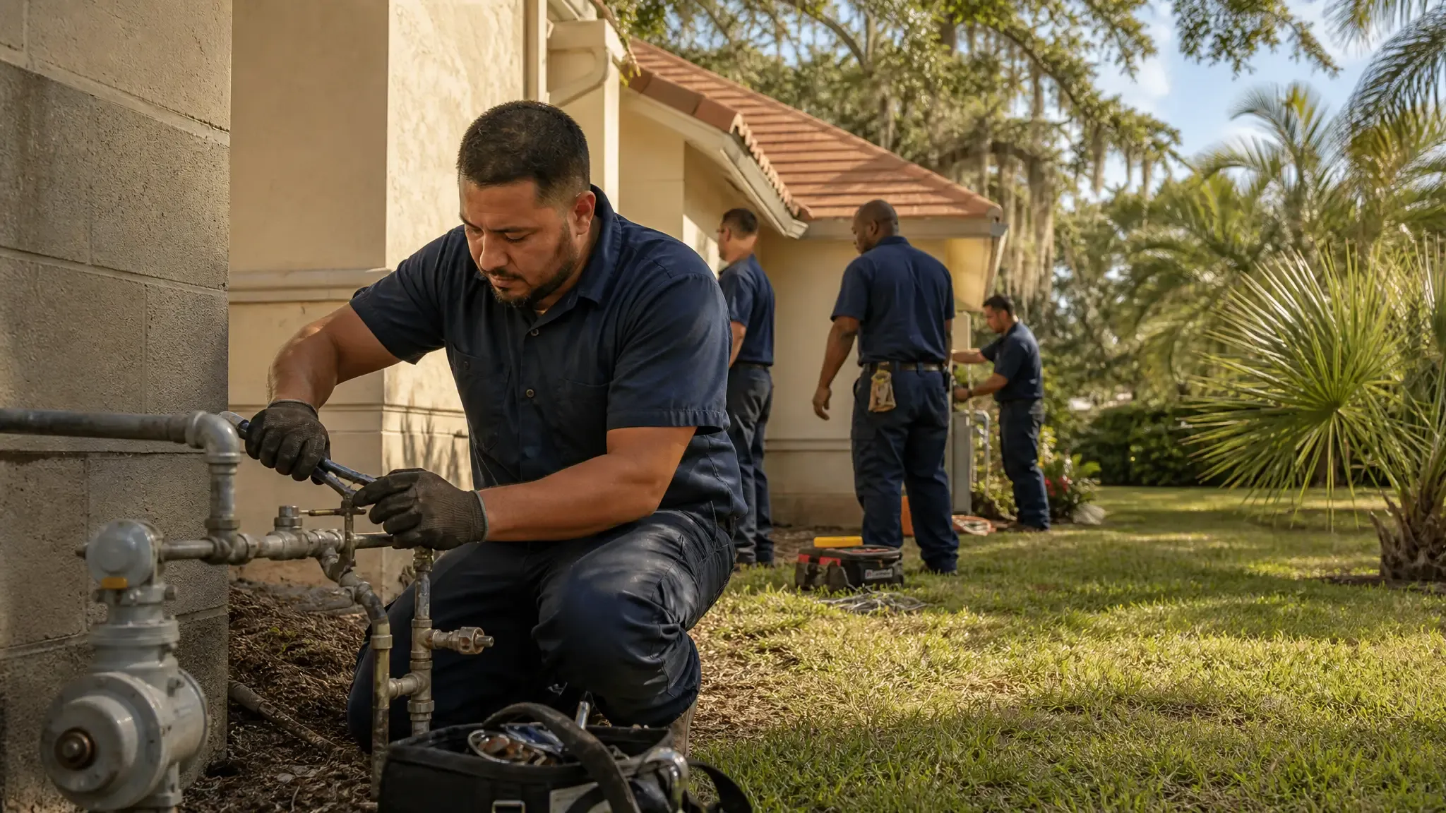 Gas Line Repair & Installation in Apollo Beach, Florida
