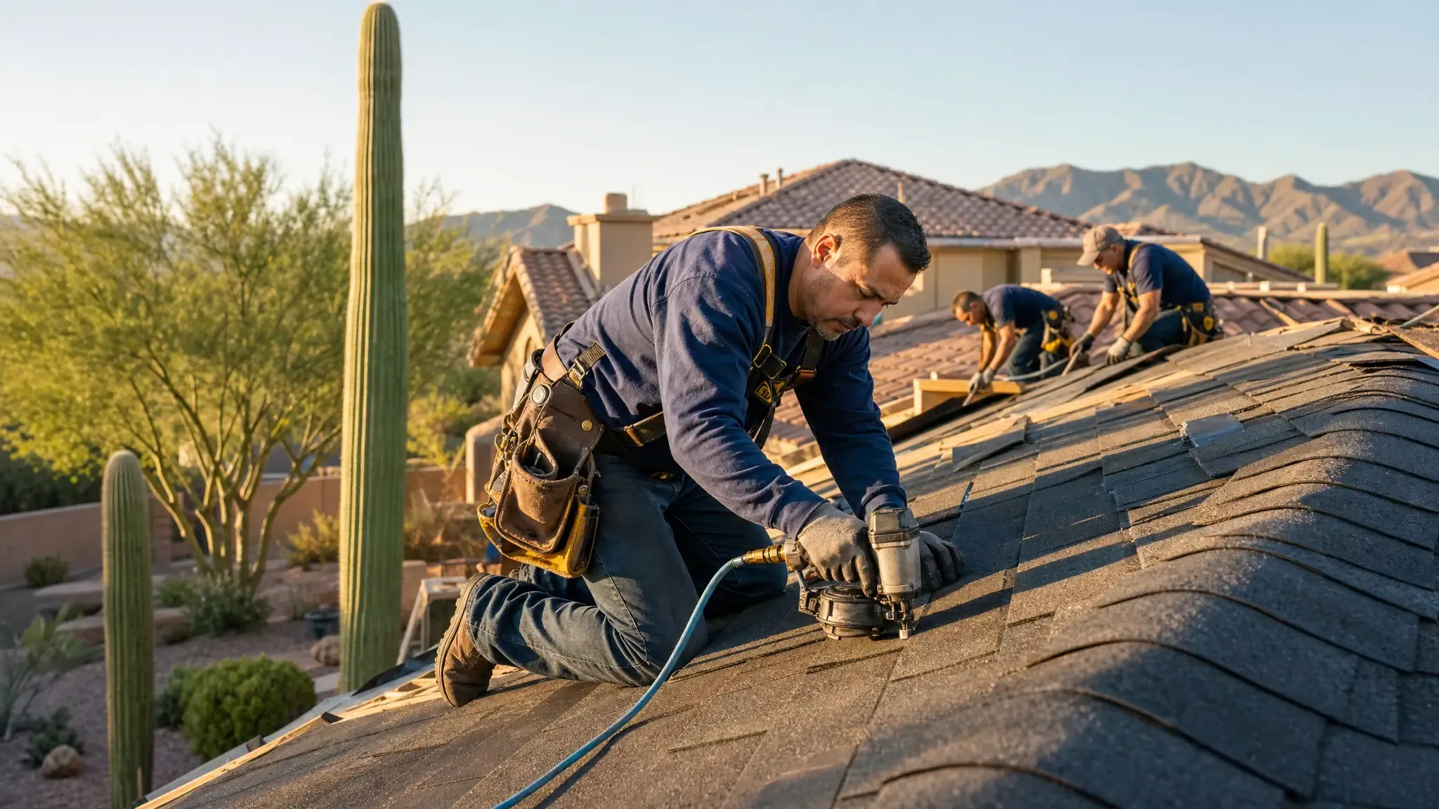 Shingle Roof Replacement in Phoenix Metro