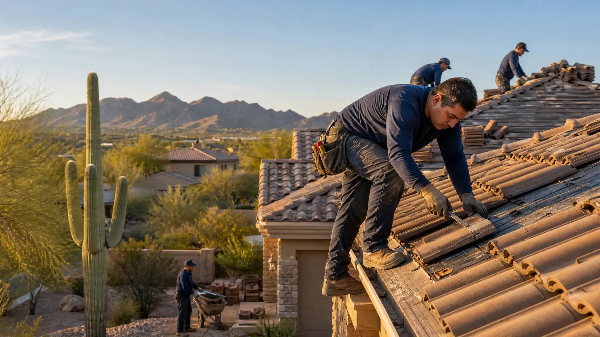Tile Roof Replacement in Phoenix Metro