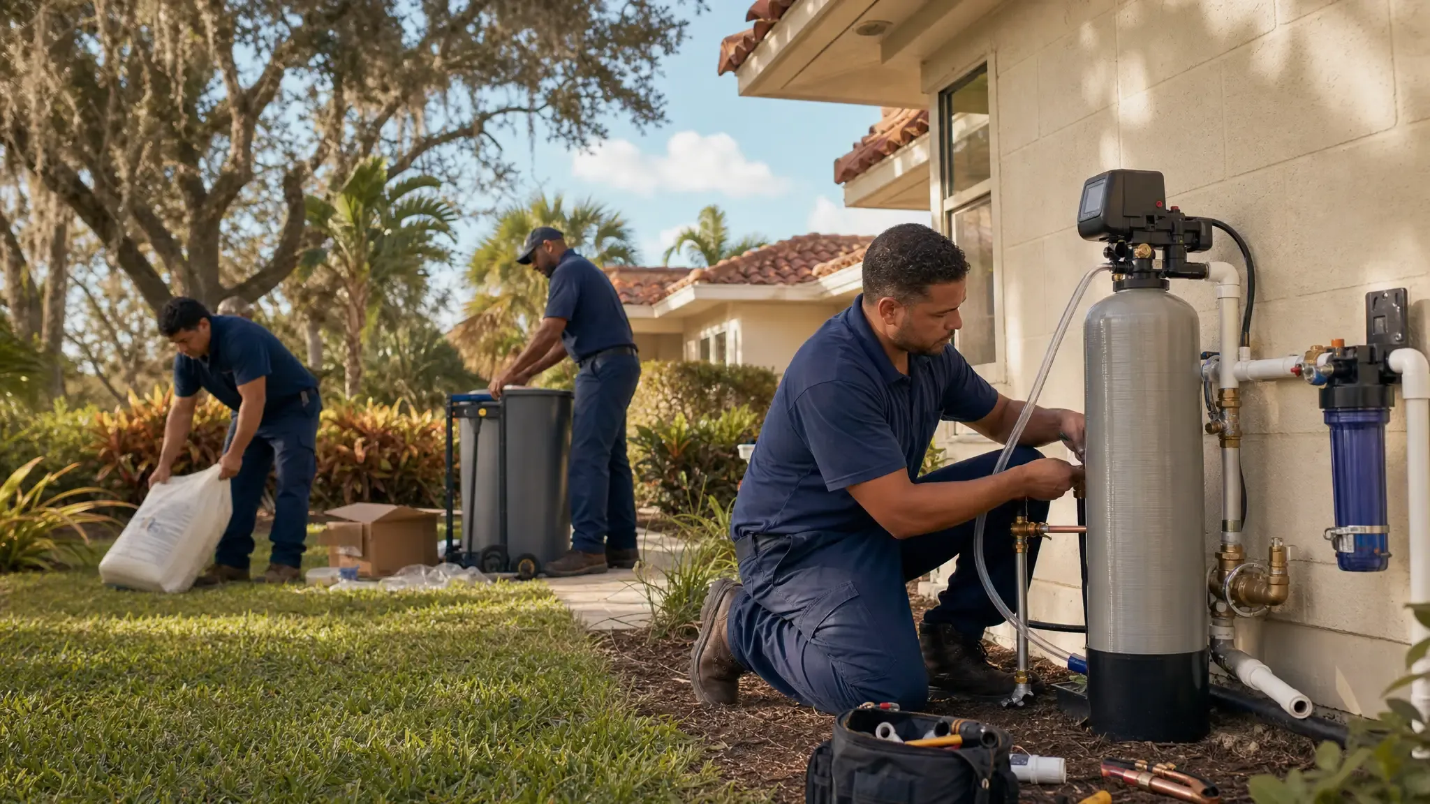 Water Softener & Filtration Install in Riverview, Florida